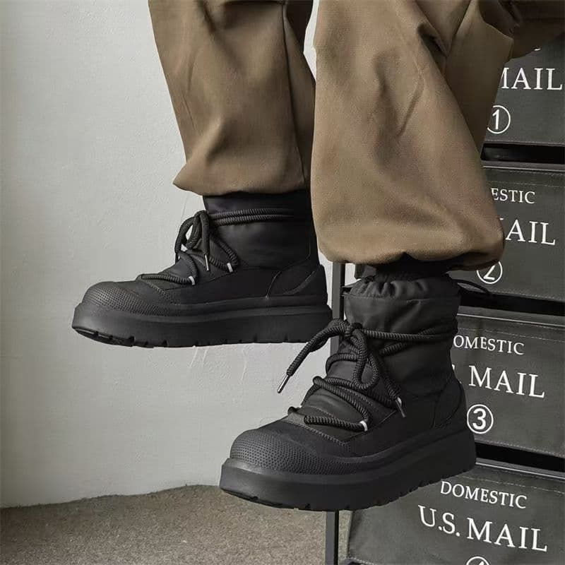 雪 ショートブーツ