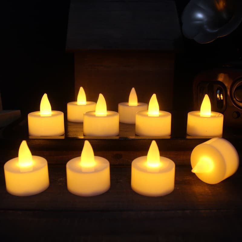 電池式 led キャンドルライト セット 即 OK ledキャンドル 息 キャンドル ゆらぎ LEDキャンドルライト ロウソク 蝋燭beilongdz 01