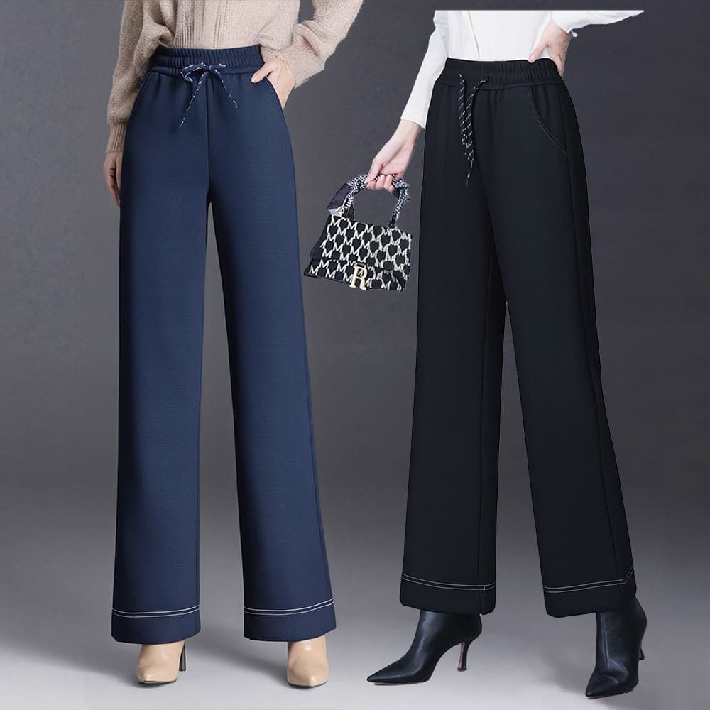 デニムパンツ レディース ♥ パンツ 裏起毛 ワイドデニム ストレート 裏起毛デニムパンツ ゆったり ボトムス ワイドパンツ 裏起毛パンツ 大きいサイズ カジュアル 防寒ズボン ジーンズ xiangying 02