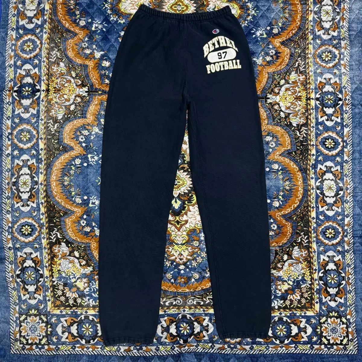 ヴィンテージ 90 s チャンピオン リバースウィーブ スウェットパンツ ネイビー