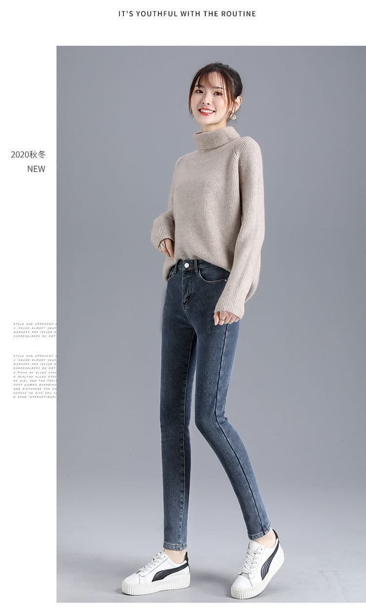  スキニーパンツ 裏起毛 ♥ レディース デニム あったかパンツ デニムパンツ ボトムス スキニー ジーンズ ジーパン あったか 暖かい あたたかい 裏起毛パンツ 防寒ズボン ストレッチ スキニーhanniu 50 その他 デニム ジーンズ