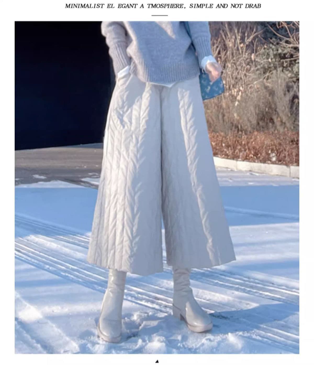  キルティングパンツ ワイドパンツ 即 OK 防寒 防風 ガウチョ 防寒ズボン パンツ レディース 通学 暖かい 中綿 中綿パンツ おしゃれ 真冬 可愛い 体型カバー カジュアル 防寒着 通勤 あったか yaguan 04 ワイドパンツ イージーパンツ パンツ