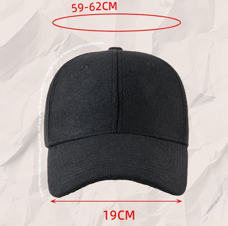 キャップ レディース 深め 冬用 ウールキャップ 大きめ 防寒帽子 メンズ 裏起毛 女性 男性 おしゃれ 大きい 深い 無地 シンプル かわいい カジュアル ウール混シンプルキャップzhonglan 44 レディースクラブ キャップ 