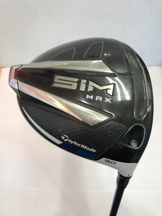 テーラーメイド SIM MAX 9.0度 ツアーAD MD-6クアトロテック S