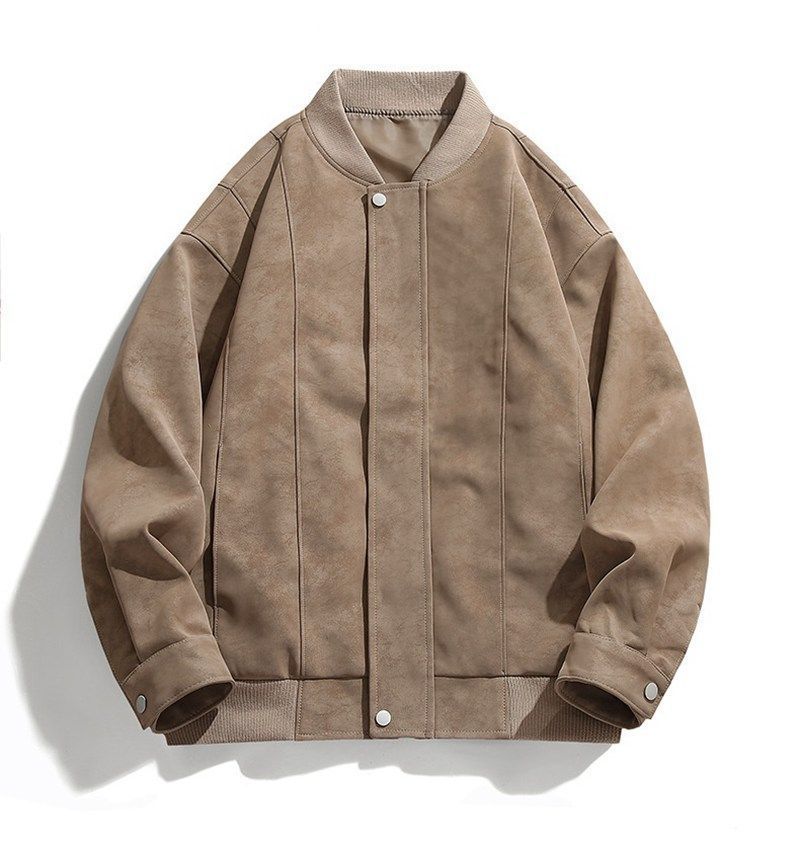 スエード スタジャン 未使用 メンズ ゆったり 長袖 秋 冬 アウター