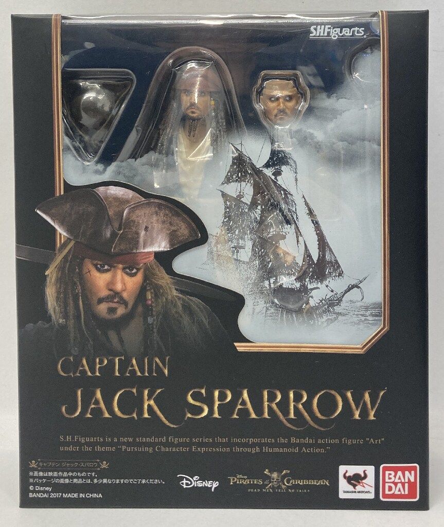 バンダイ S H Figuarts パイレーツ オブ カリビアン キャプテン ジャック スパロウ