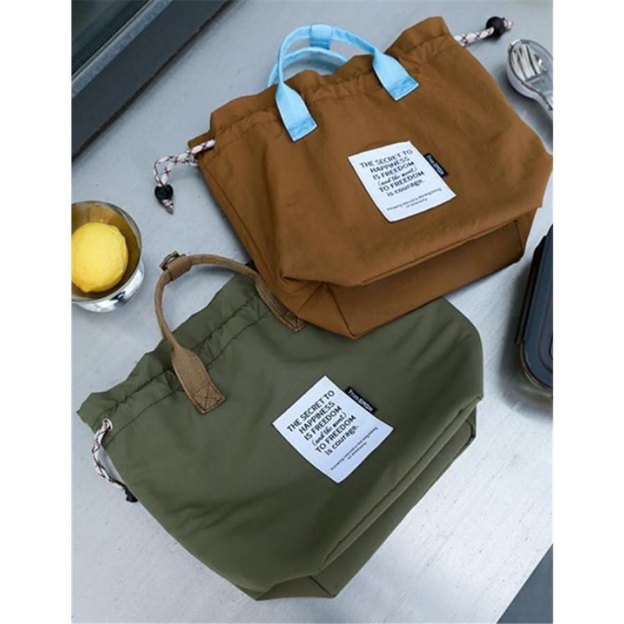 ランチバッグ ♥ お弁当袋 巾着 保冷 保温 弁当袋 保冷バッグ 高校生 お弁当 ランチケース お弁当入れ 撥水 洗える バッグ 軽量 アウトドア xyxzz 53