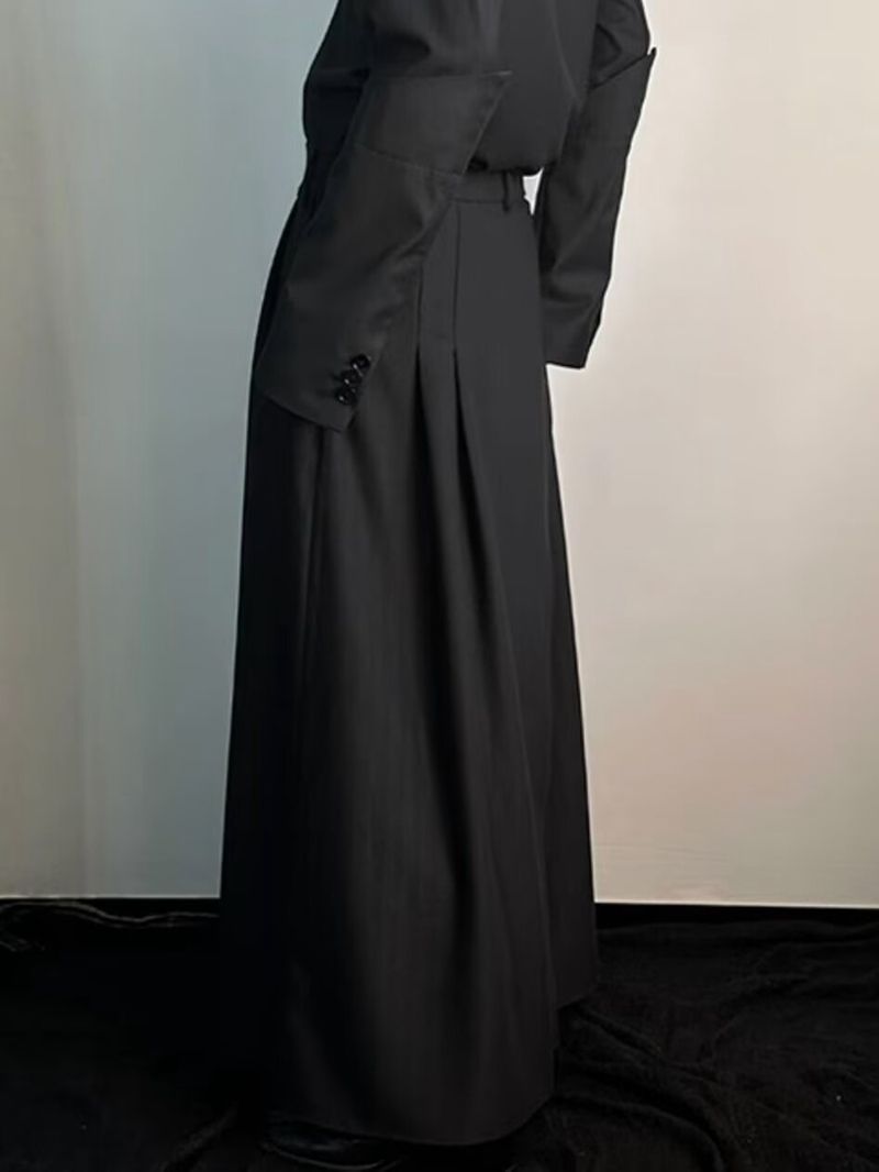 個性的なレイヤードデザイン ズボン