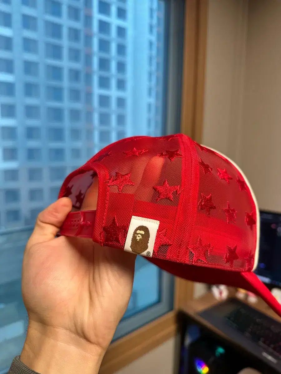 A BATHING APE アベイシングエイプ メッシュキャップ トラッカー