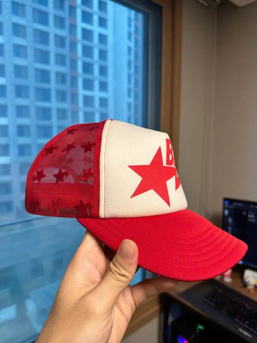 A BATHING APE アベイシングエイプ メッシュキャップ トラッカー