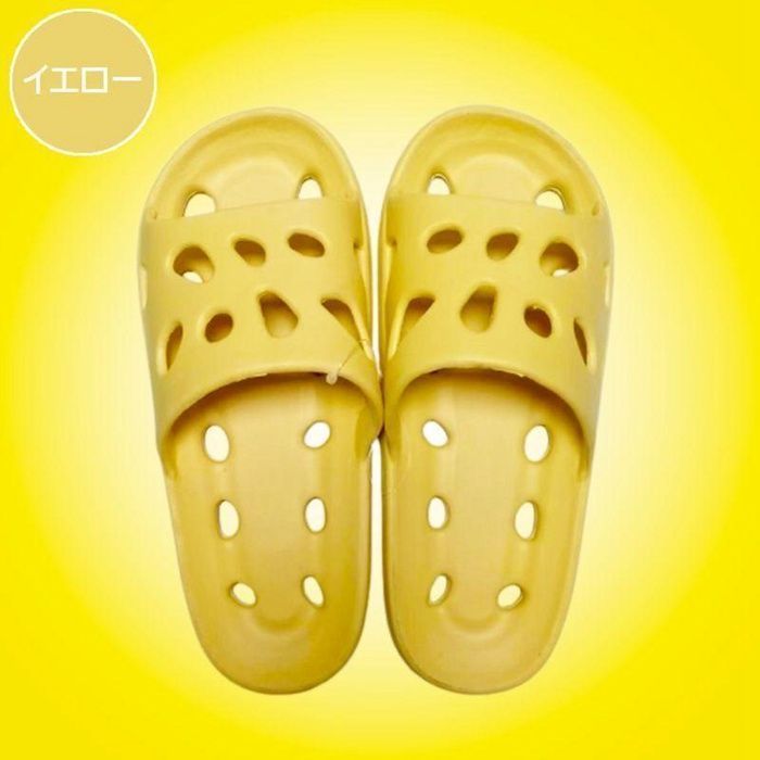 バススリッパ 浴室用スリッパ シャワーサンダル レディース メンズ ルームシューズ ベランダサンダル 室内履き 通気性 穴あき 防水 フラット つっかhyxz 42