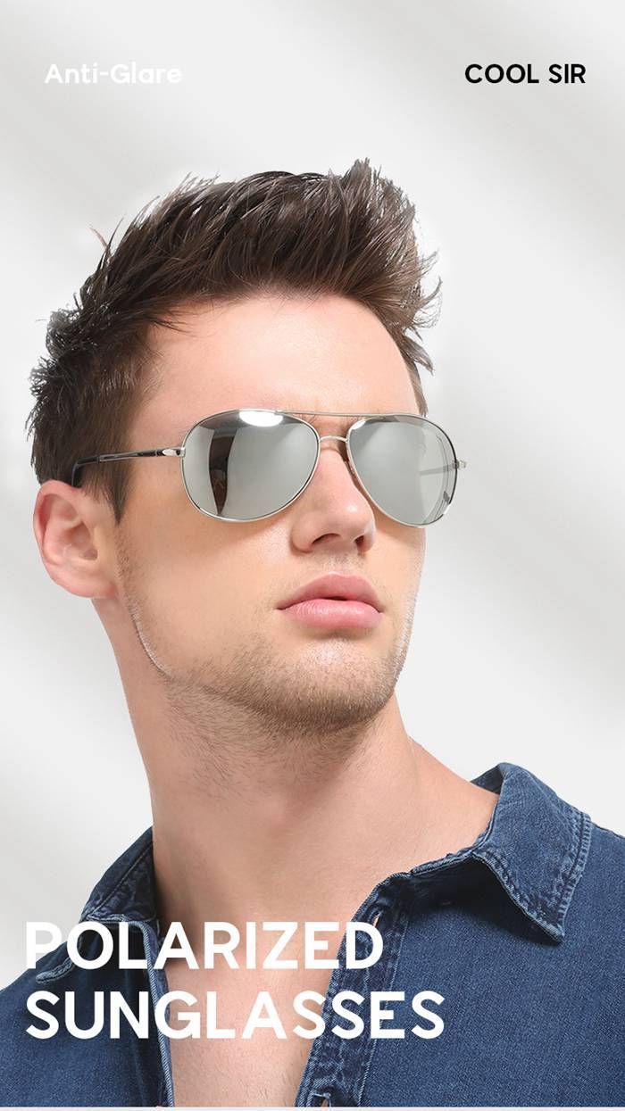 偏光サングラス ティアドロップ