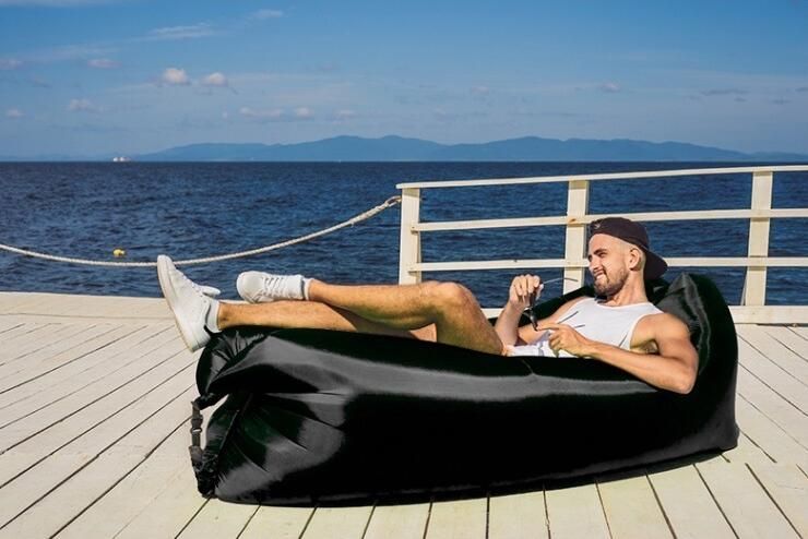  エアーソファー 持ち歩けるソファー エアーベッドエア マット ビーチベッド サマーベッド キャンプ 海 ビーチ ピクニック車中泊 砂辺 コンパクトエアークッション ベッド おしゃれ 室内 膨らませ方簡単 chengh 01 クッション エアークッション アウトドア寝具