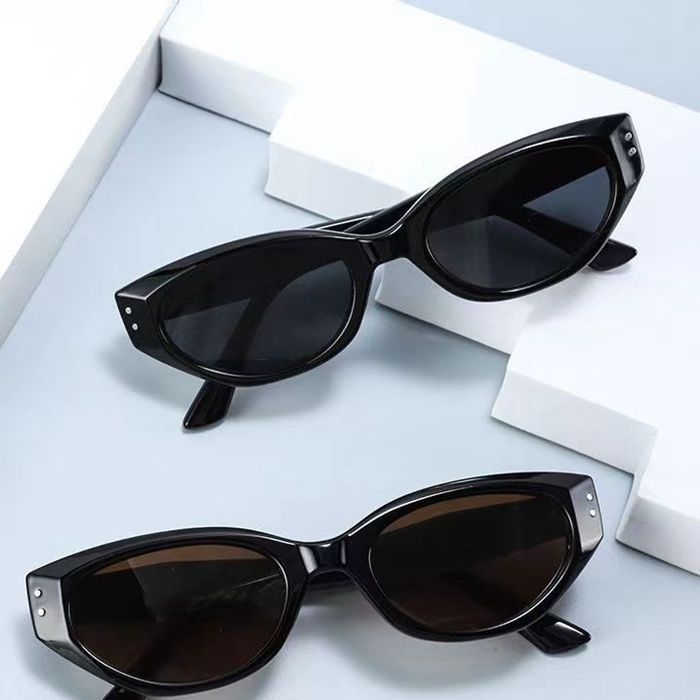 サングラス キャッツアイ レディース メンズ レトロ 紫外線対策 UV 375 日焼け防止 眼鏡 メガネ おしゃれ 小顔 大きめ スタイリッシュ 日除け 日よけ 日差し対策 軽量 ドライブ スポーツ 収納ケース付きguobin 05