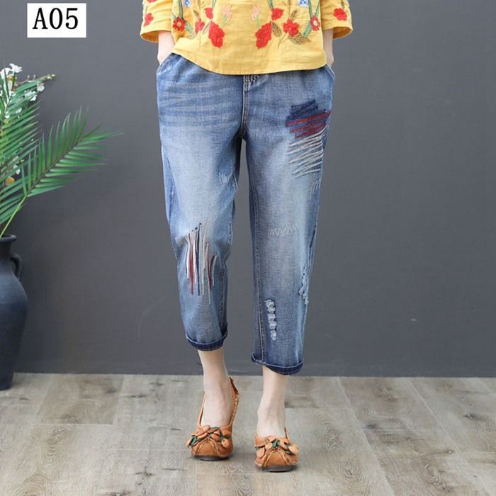 ズボン ゆったり