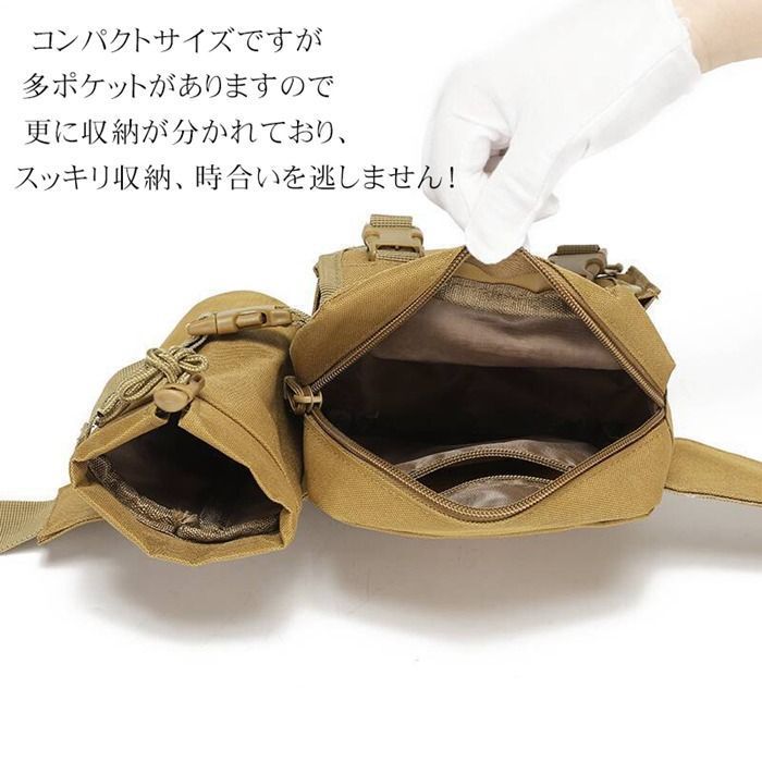 フィッシングバッグ 防水 ロッドホルダー 釣りバッグ ウエストバッグ ウエストポーチ ルアー フィッシング バイク サイクリング 自転車 軽量 メンズ レディース ウォーキング ペットボトルdiaoyu 11