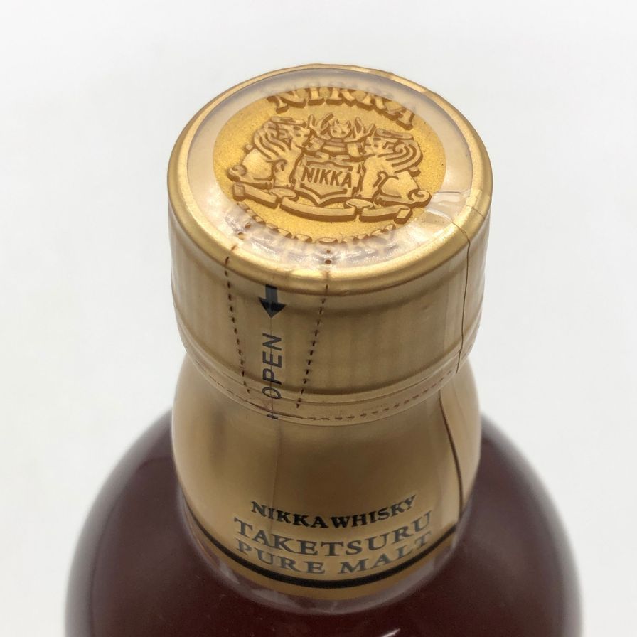 東京都限定◇ニッカ 竹鶴 ピュアモルト 黒ラベル 500ml 43%【K0