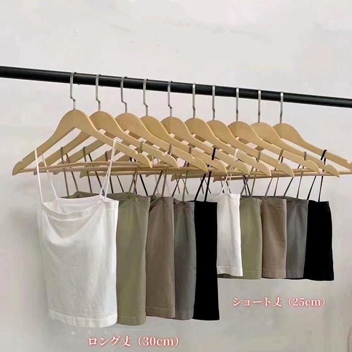 カップ付きキャミソール トップス キャミソール カップ付き レディース インナー 2 type ロング ショート ノンワイヤー ブラトップ カジュアル シンプル おしゃれ かわいい 大人 韓国 部屋着 ルームウェア aodaiya 29