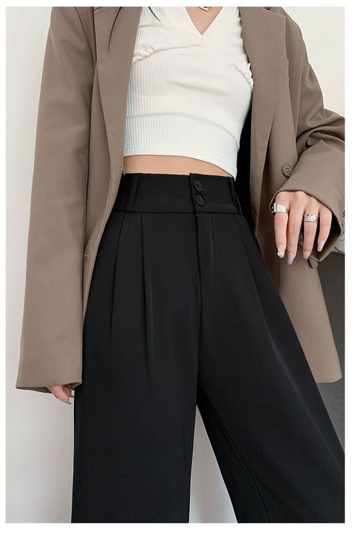 パンツ ハイウエストパンツ