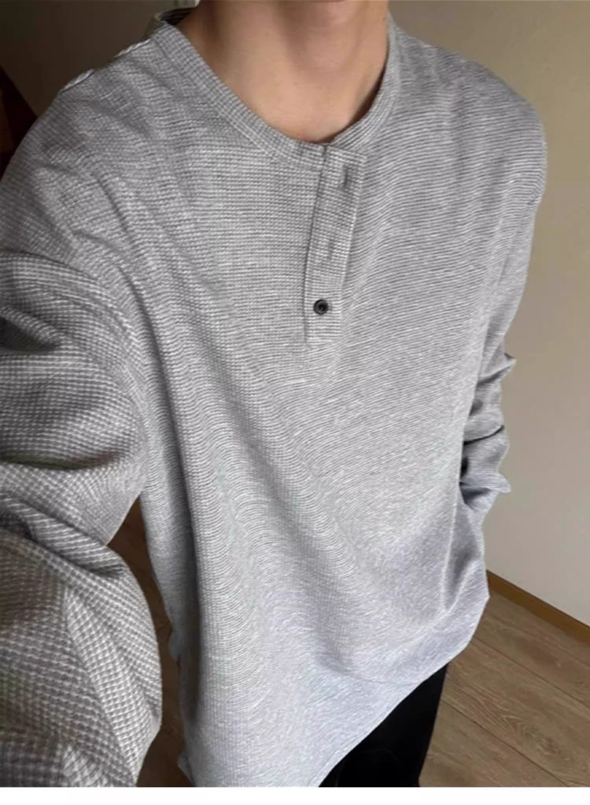 長袖Tシャツ メンズ トップス 長袖 クルーネック Tシャツ シンプル カジュアル おしゃれ 無地 春秋 春服 お洒落 男性 部屋着 ルームウェア かっこいい ファッション dansigeer 19