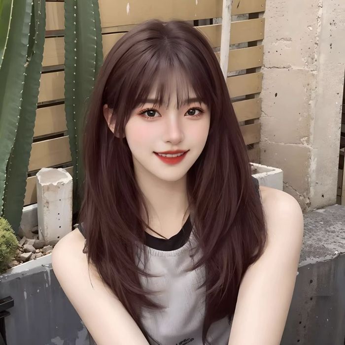 ウィッグ ロング 50 cm 女性 フルウィッグ 自然 普段使い バレない ロングヘア 女装 ウイッグ ミディアム ストレート レディース wig 小顔 耐熱 レイヤー ネット付き daixiu 03