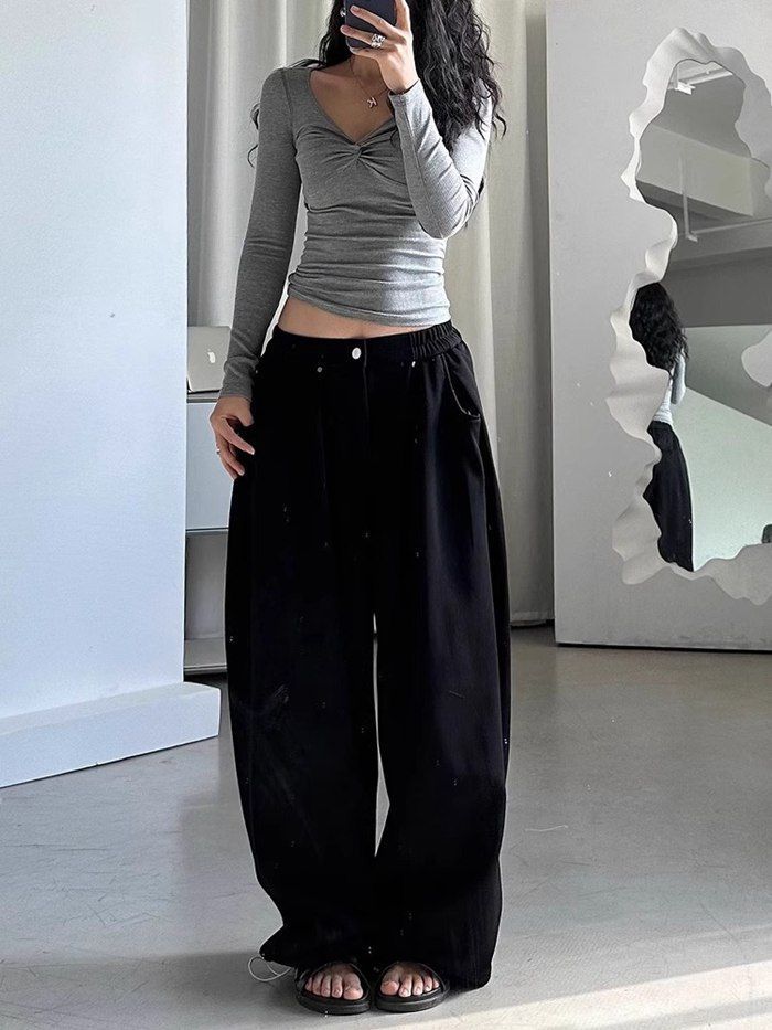  ダンスパンツ ゆったり ヒップホップ スウェットパンツ レディース ルームウェア 衣装 ワイドパンツ 練習着 カジュアルパンツ ストリート 韓国 おしゃれ ダンスウェア 大きいサイズ qingshek 15 ジョガーパンツ スウェットパンツ パンツ