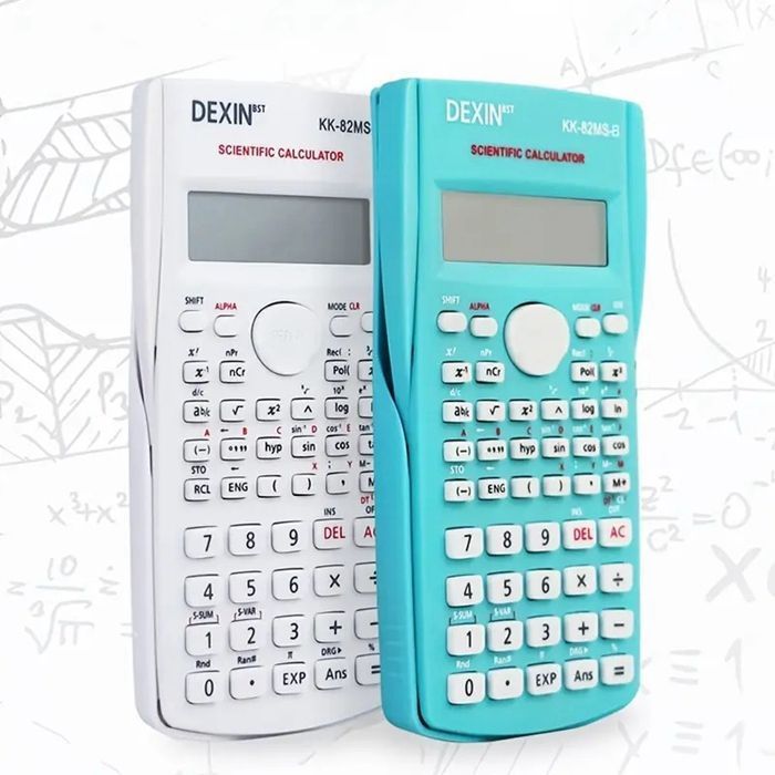 四色エンジニアリングサイエンス電卓 関数電卓 12桁 科学電卓 240機能 2行表示 統計計算 数学電卓 多機能 高精細 LCDディスプレイ 読みやすい 複素数計算 行列計算 ベクトル計算 理系 学生 便利 オフィス用 dexin 02