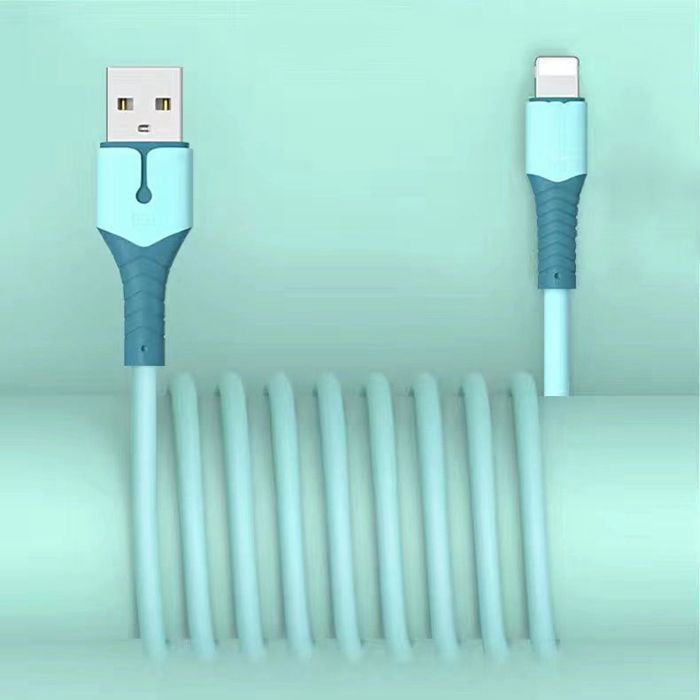  1 5 m 3本 iPhone ライトニング ケーブル 充電器 急速充電 3 A オシャレ かわいい パステルカラー 柔らかい シリコン スマホ充電コード USB Lightning 車内 室内 充電ケーブル DZ 20 yuyit 01 Lightningケーブル iPhoneアクセサリー
