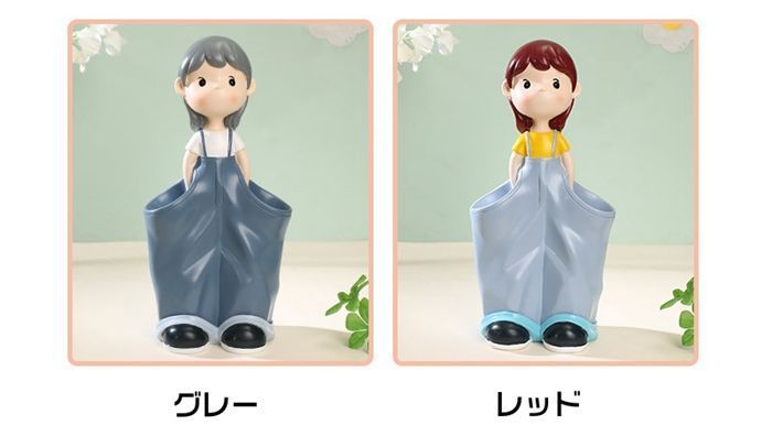 お祝い 小物 置き物 インテリア 可愛い モダン アート 個性的 キャラクター グッズ 玄関 オブジェ 雑貨 飾り物 お部屋 プレゼント オシャレ 置物 卓上 筆立てruobing 06