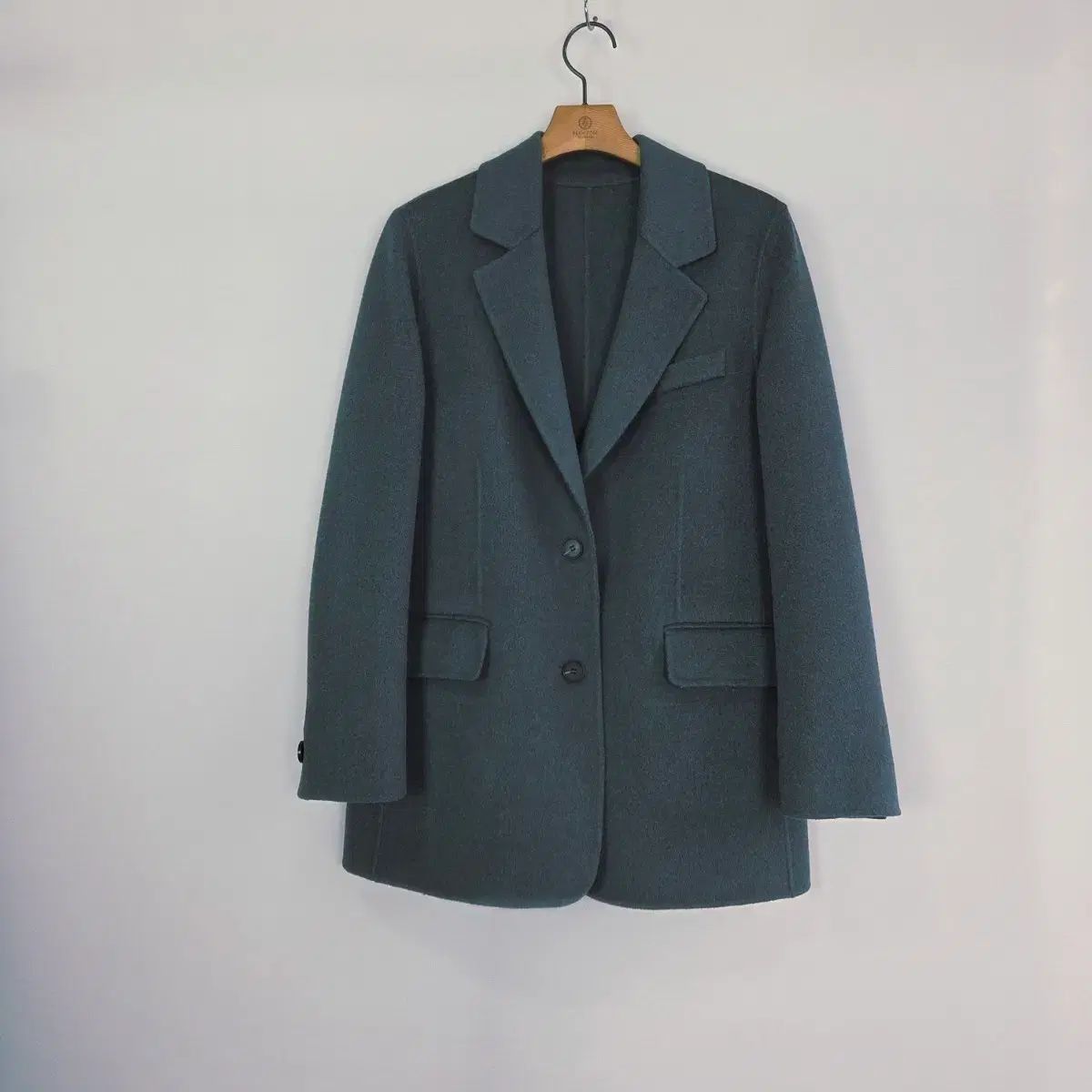 ON オンアンドオン ウール カシミア ブレンド Classic ジャケット ティアグリーン