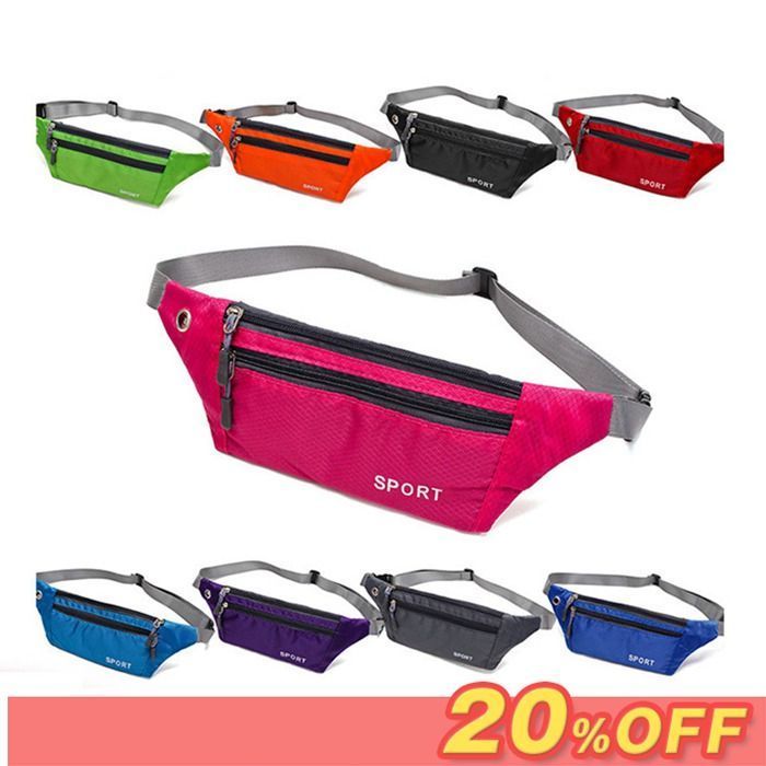 ウエストポーチ レディース メンズ 仕事 大容量 作業用 ウエストバッグ ボディバッグ 旅行 軽量 2 WAY ポケット スマホ ユニセックス 男女兼用 スポーツ シンプル 超軽量 バッグ 斜めがけ かっこいい ningfa 07 DZ 20