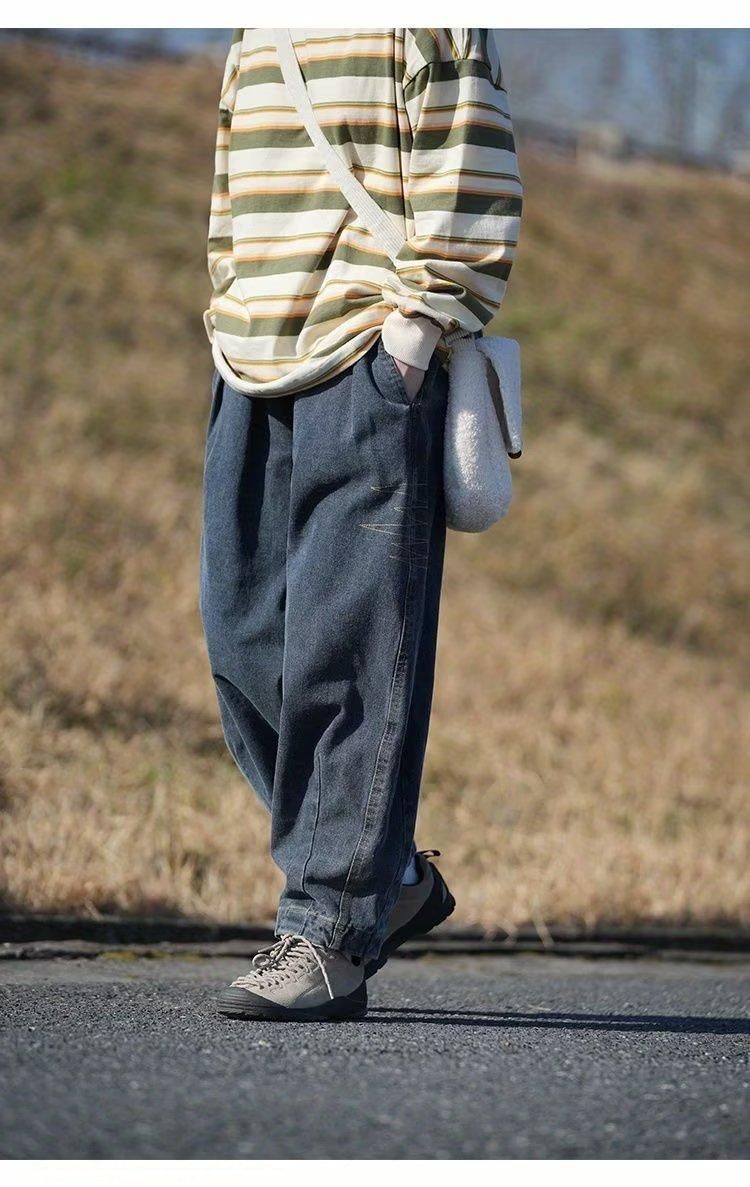 ロングパンツ ゆったり
