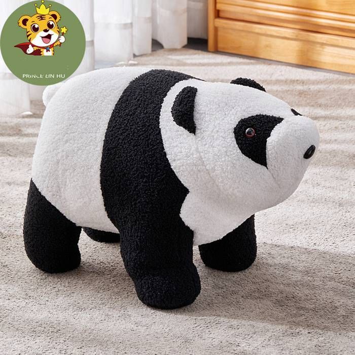 アニマルスツール パンダ スツール アニマルチェア おしゃれ 北欧 かわいい オットマン いす キッズ 子供 チェア 椅子 動物 子ども コンパクト 動物スツールjiaju 13