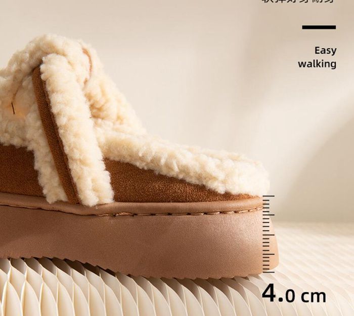 ルームシューズ ふわふわ スリッパ レディース おしゃれ ファースリッパ ボア付き 冬用 防寒 もこもこ あったか ファー付き 来客用 室内履き シンプル 冷え対策 秋冬 ルームスリッパ 無地 厚底 qdxc 02