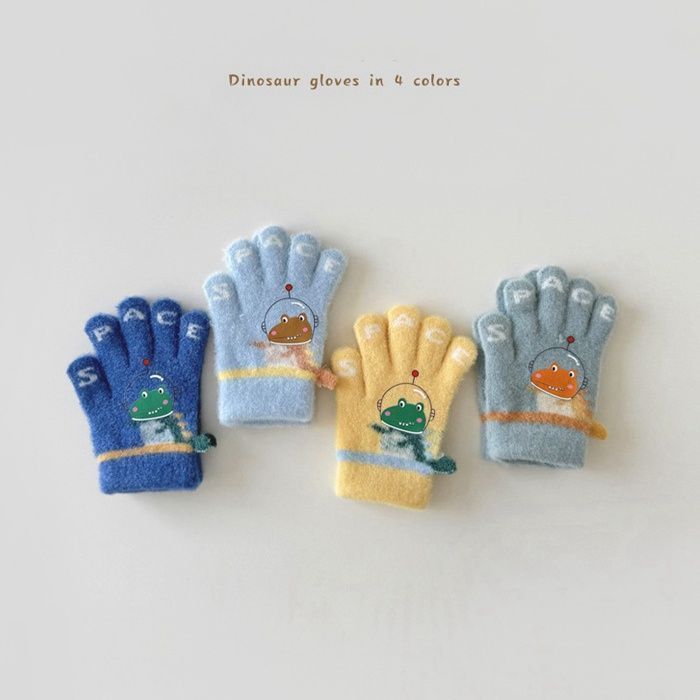 キッズ 手袋 女の子 男の子 子供 手ぶくろ 子ども 5本指 防寒 暖かい 子供用 あったか手袋 かわいい 小学生 自転車 お出かけ 防風 プレゼント 4歳 8歳 qiunan 23