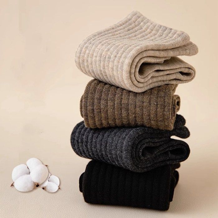 靴下 5足組 レディース ソックス カラフルソックス 四季 おしゃれ 長め 無地 可愛い スニーカー靴下 シンプル 大人 通学 通勤 普段着 暖かい 抗菌防臭 22 25 cm qinglang 06