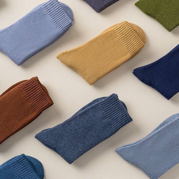  ソックス メンズ 靴下 厚手 裹起毛 ボア 5足セット ショートソックス 男性 5足組 ルームソックス 室内履 秋冬用 通学 防寒 保温 防寒対策 おしゃれ 冬用 プレゼント mingchuang 05 ソックス レッグウェア