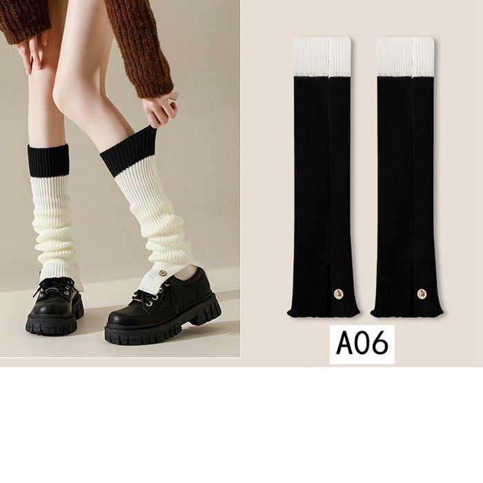 ニットレッグウォーマー