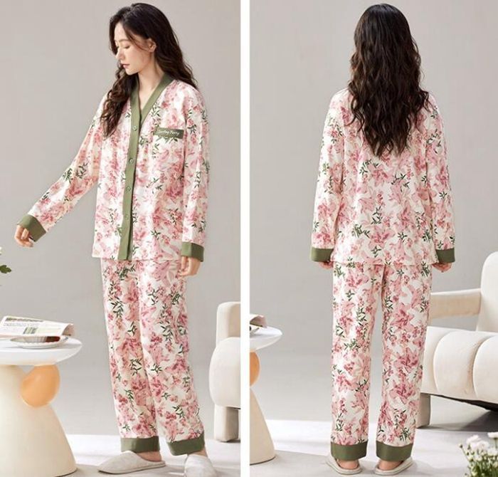 ルームウェア レディース パジャマ セットアップ 女性用 上下セット 裏起毛 あったか 可愛い ホームウエア 部屋着 室内着 長袖パジャマ 大人 防寒 保温 秋 冬 軽量 jcm 02 人気商品 上下組み合わせ