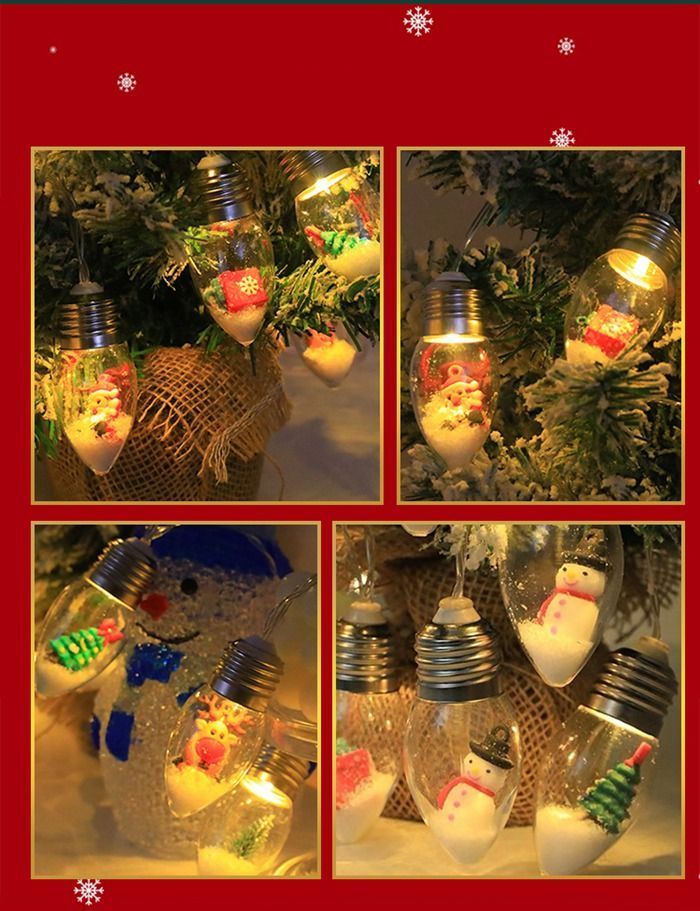 イルミネーションライト ライト 20球 3 m USB給電式 電球型 飾り 中庭 パーティー ツリー用品 室内 室外 LED mengdan 01