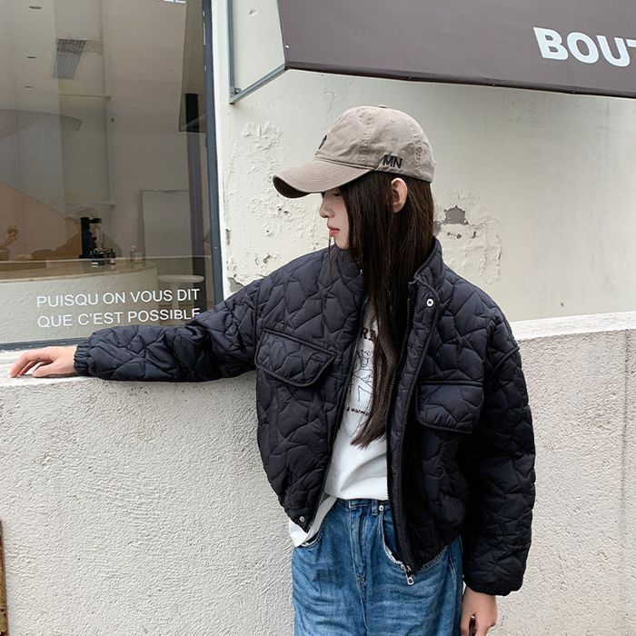 中綿コート レディース 中綿ジャケット コート 中綿 ショット丈 冬 アウター 暖かい 体型カバー ゆったり 通勤 通学 防風 防寒 上品 ミニ丈 フォーマル OL お洒落 可愛い 冬服 fasha 04 DZ 30