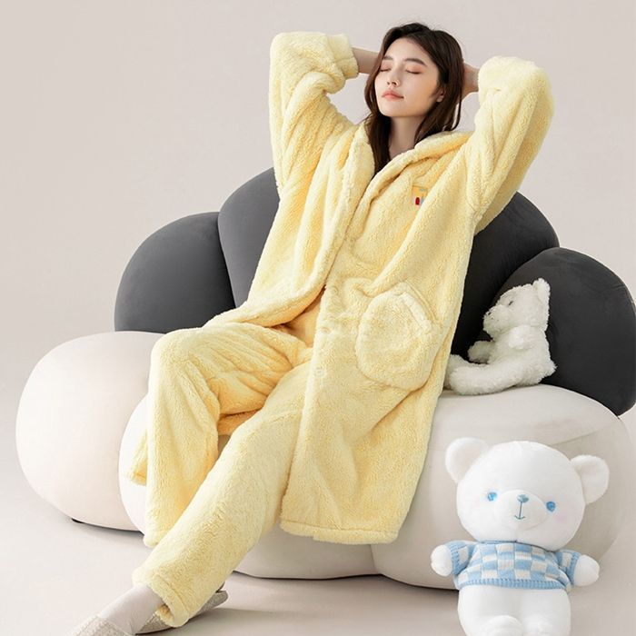  ルームウェア レディース パジャマ セットアップ 女性用 上下セット 裏起毛 あったか 可愛い ホームウエア 部屋着 室内着 長袖パジャマ 大人 防寒 保温 秋 冬 軽量 jcm 12 ルームウェア ルームウェア パジャマ