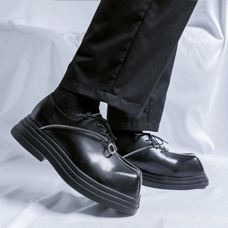 厚底 ワークブーツ