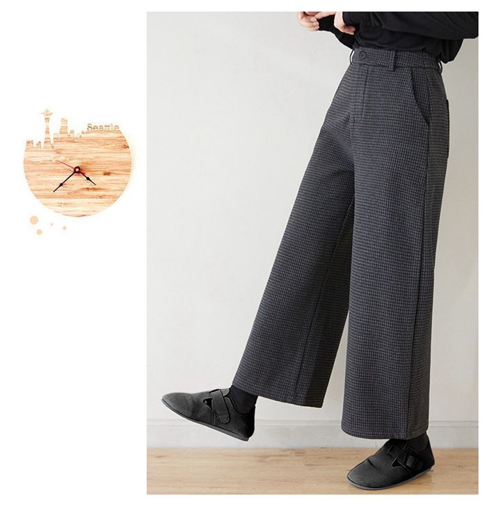 カジュアル ガウチョパンツ