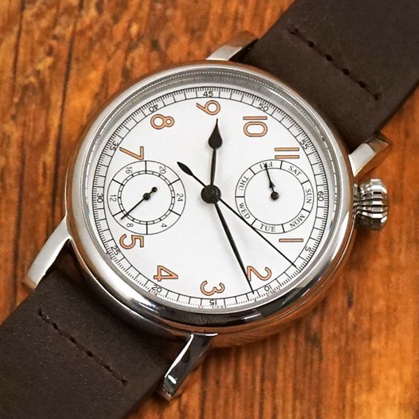 新品】M.R.M.W. モントルロロイ ミリタリーウォッチ アビエーション