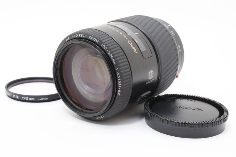 実用光学美品】Minolta ミノルタ APO TELE ZOOM 100-300mm 4.5-5.6