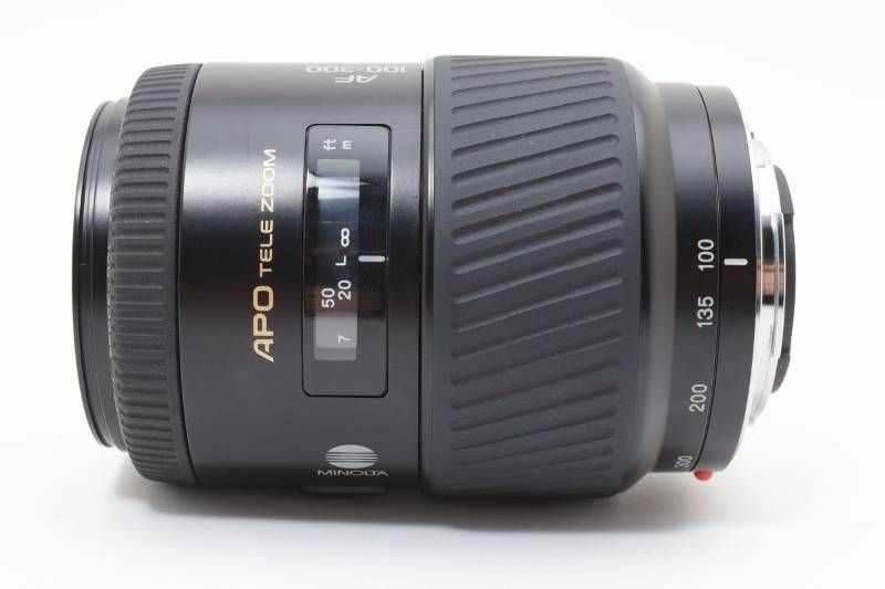 実用光学美品】Minolta ミノルタ APO TELE ZOOM 100-300mm 4.5-5.6