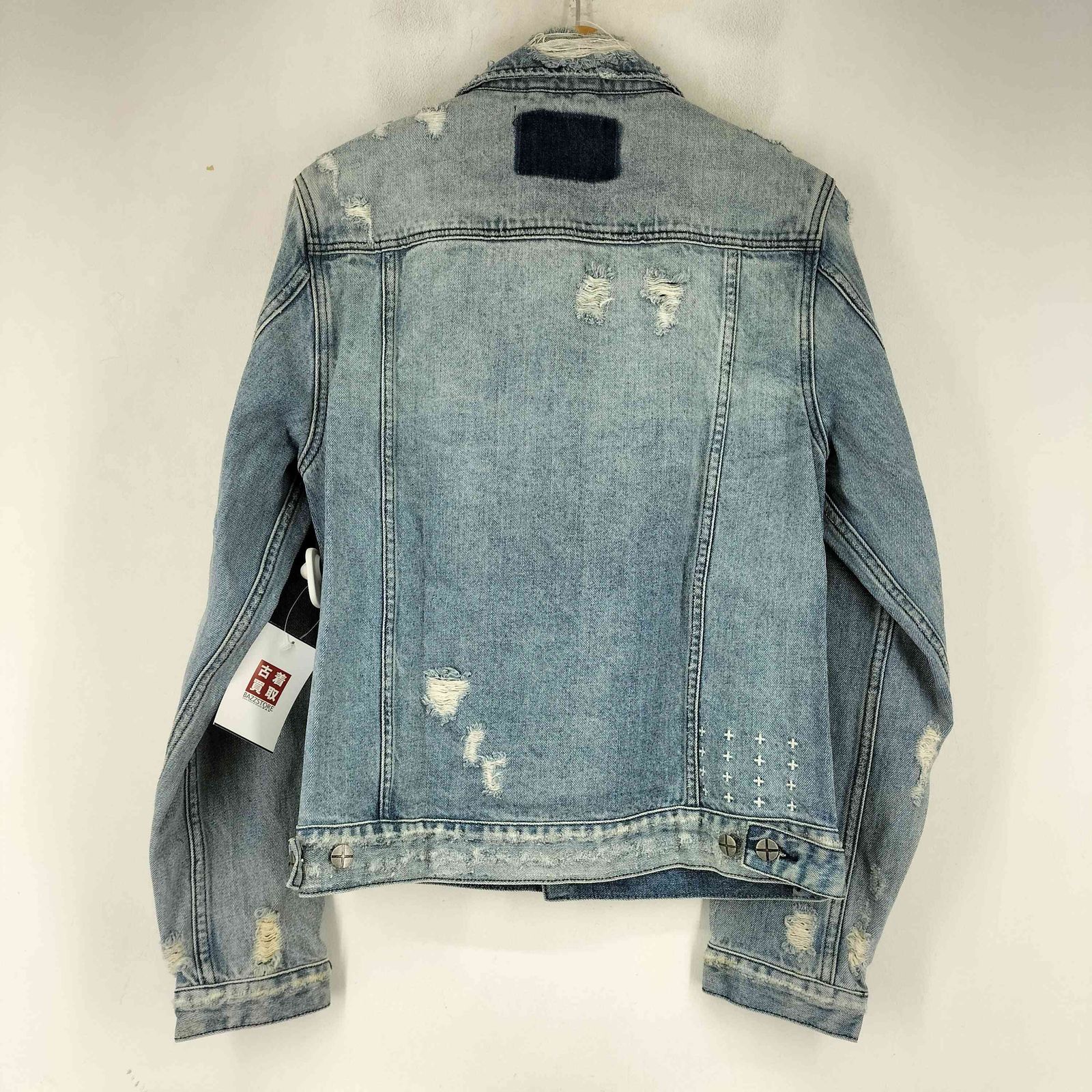 スビ KSUBI ダメージ加工 デニムジャケット メンズ JPN：L - メルカリ