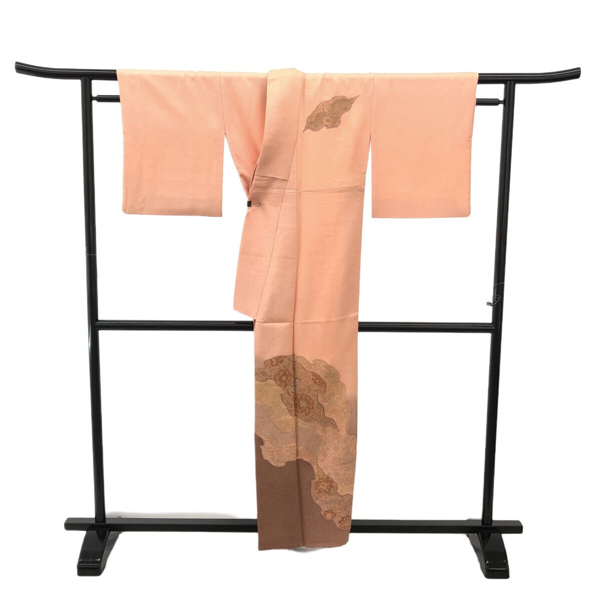 訪問着 汕頭刺繡 ピンク 仕立上がり 適応身長152∼158㎝ 12137