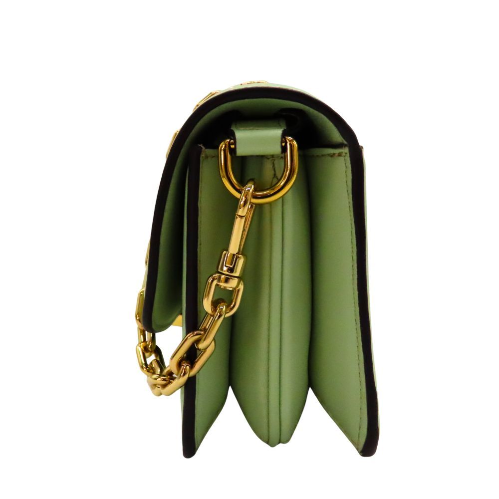 【中古】Kate Spade ケイトスペード ショルダーバッグ KC924 グリーン レザー チェーンストラップ ロゴ金具 ミントグリーン レディース A2505497 【無料ギフトラッピング承ります】 中古】Kate Spade ケイトスペード ショルダーバッグ KC924 グリーン